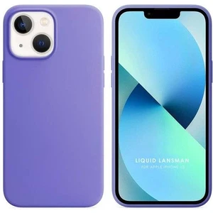 Apple iPhone 14 6.1'' Liquit Lansman Silikon Lila