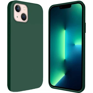 Piyasa Sepeti Apple iPhone 14 Plus 6.7'' Içi Kadife Silikon Kılıf Haki