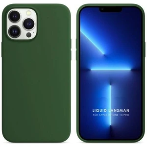 Apple iPhone 14 Pro Max 6.7'' Liquit Lansman Silikon Haki