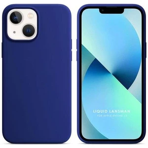 Apple iPhone 15 Plus 6.7'' Liquit Lansman Silikon Lacivert