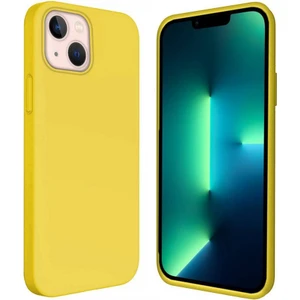 Piyasa Sepeti Apple iPhone 15 Plus 6.7'' Içi Kadife Silikon Kılıf Sarı