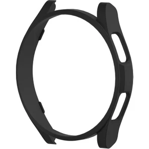 Samsung Galaxy Watch 6 Classic 43MM ile Uyumlu Sert Pc Saat Kasa Gövde Koruyucu Siyah