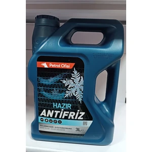 Petrol Ofisi Hazır Antifriz 3 Lt (2023 Üretim) -40 Derece