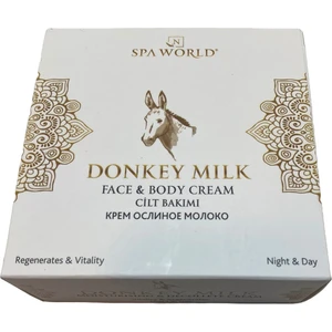 Eşek Sütlü  El & Yüz Bakım Kremi Nemlendirici Canlılık Verici Krem 150 ml