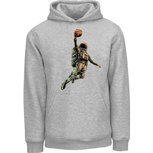 Ada Bebek Çocuk Adabebek Unisex Oversize Smaçör Astronot Baskılı Çocuk Sweatshirt