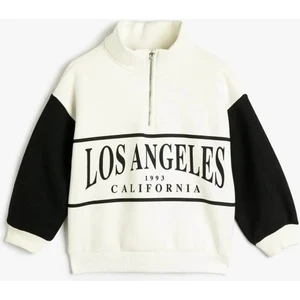 Kız Çocuk Sweatshirt Ekru 4WKG10290AK