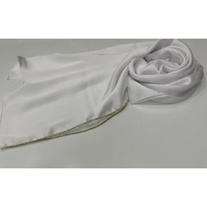 Kenarı Taşlı Janjan Abiye Şal Desen 08