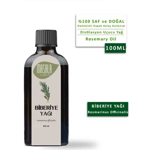 Saf Biberiye (Kuşdili) Yağı 100  ml