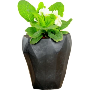 Çiçek Saksısı Beton Saksı Büyük Boy Model Uzun Poly