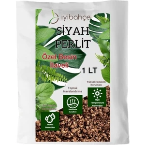 Siyah Perlit 1 Lt (Besin ve Vitaminler ile Zenginleştirilmiş)