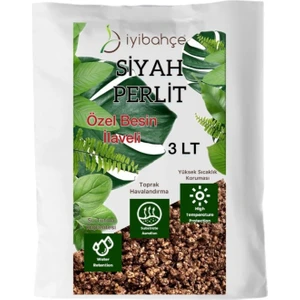 Siyah Perlit 3 Lt (Besin ve Vitaminler ile Zenginleştirilmiş)