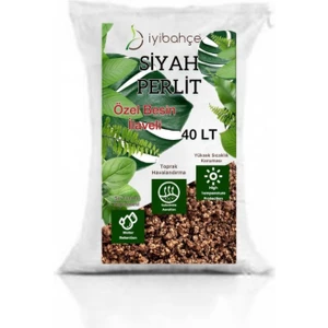 Siyah Perlit 40 Lt (Besin ve Vitaminler ile Zenginleştirilmiş)