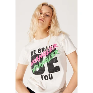 Slim Fit Dar Kesim %100 Pamuk Bisiklet Yaka Beyaz Tişört