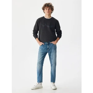 Erkek Smarty Y Dar Paça Orta Bel Jean Pantolon