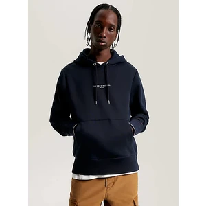 Tommy Hilfiger Kapüşon Yaka Mavi Erkek Sweatshırt MW0MW32673DW5
