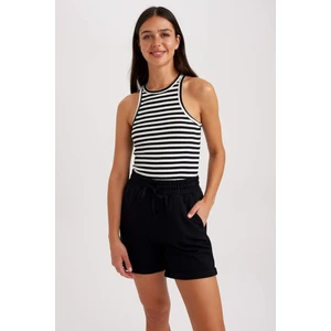 Regular Fit Pamuklu Bermuda Şort X6153AZ23HS