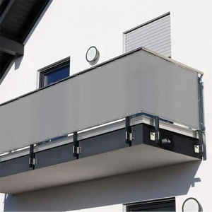 Tentecim Pergola Gölgelendirme Gri Balkon Demiri Brandası Pilsa Fitilli Fitilsiz Yaz ve Kış Aylarına Dayanıklı