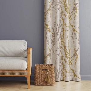 Mun Home Dijital Baskılı Fon Perde Tek Kanat 140 x 260 cm Kenar Katlamalı Dikişli