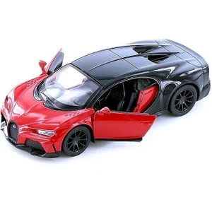 Bugatti Chiron Supersport 1:38 Kırmızı Çek Bırak Model Araba