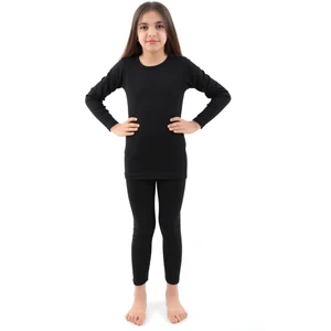2'li Unisex Pamuklu Termal Çocuk Tayt |şardonlu Termal Içlik