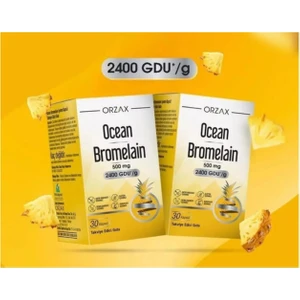 Ocean Bromelain 30 Kapsül 2 Adet