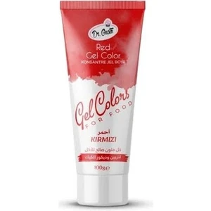 Dr. Gusto Jel Boya Tüp Kırmızı 100 gr