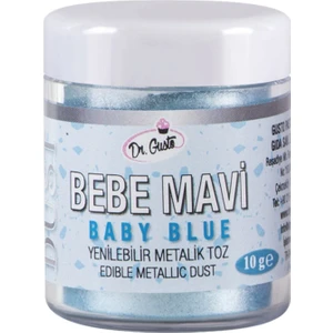 Dr. Gusto Metalik Toz 10 gr Bebe Mavi