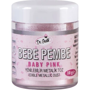 Dr. Gusto Metalik Toz 10 gr Bebe Pembe