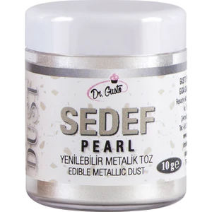 Dr. Gusto Metalik Toz 10 gr Sedef
