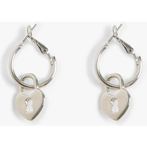 Kalpli Halka Küpe Metal