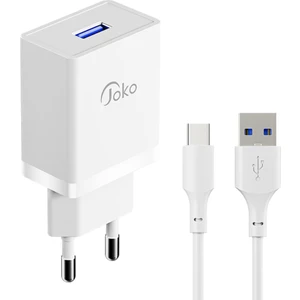 Joko JK77 15W + PX18 1m 2.4A USB To Type-C Kablolu Pd Şarj Cihazı