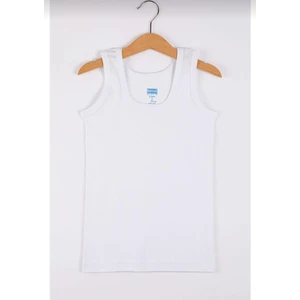 1504 Erkek Çocuk Ribana Askılı Atlet 12 Adet