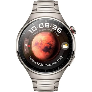 Watch 4 Pro Curved Amoled Ekran Android İos HarmonyOs Uyumlu Akıllı Saat Gümüş