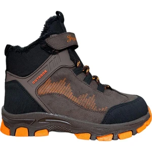 Soğuk Geçirmez İçi Kürklü Çocuk Bot (31-35) KAHVERENGİ