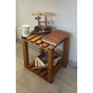 Pakçam Kereste Çok Amaçlı Ahşap Sehpa Organizer