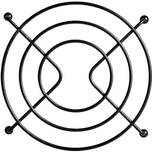 VOO10 Siyah Metal Yuvarlak Nihale