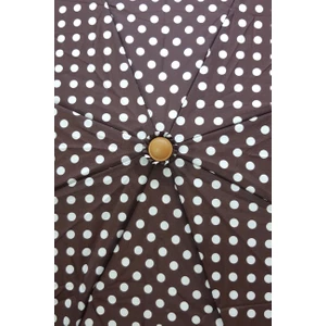 Snotline-April Kadın Şemsiye Manuel Açılır Kapanır Çanta Boy Bayan Şemsiye Vizon Renk