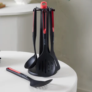 Marco Red 6 Parça Standlı Servis Seti