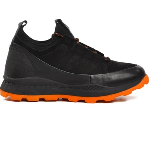 Pierre Cardin 10201 Siyah Deri Erkek Sneaker