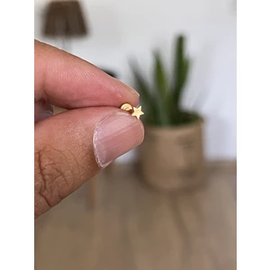 Rupen Kraft 316 L Cerrahi Çelik Tragus Helix Kıkırdak Conch Minik Yıldız Piercing