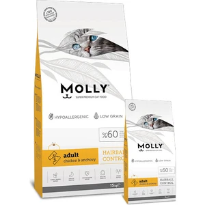 Yetişkin Kedi Maması Tavuklu & Hamsili 2 kg Mollytavuklu