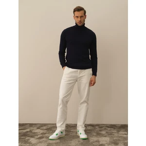 Pamuklu Balıkçı Yaka Regular Fit Basic Kazak
