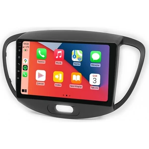 Hyundai I10 2007 2013 9inç 2gb Ram Kablosuz Carplay Android Auto Oem Multimedya Navigasyon