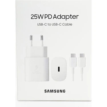 Samsung A73/A53/A33 25W Type-C Sarj Seti / Orjinal Adaptör +