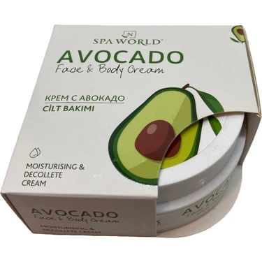 Avokado Aromalı El & Yüz Bakım Kremi Nemlendirici Canlılık Verici Krem 150