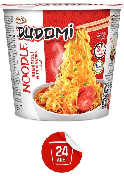 24'lü Domatesli Noodle Bardak 60 gr