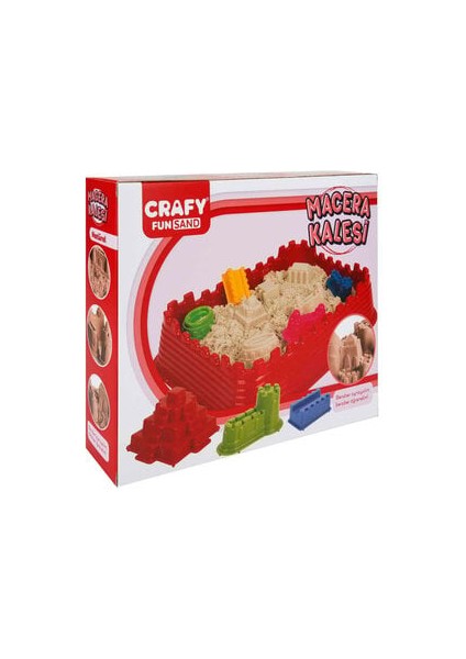 Crafy Macera Kalesi Oyun Kumu Seti 10 Parça ( 1 Adet )