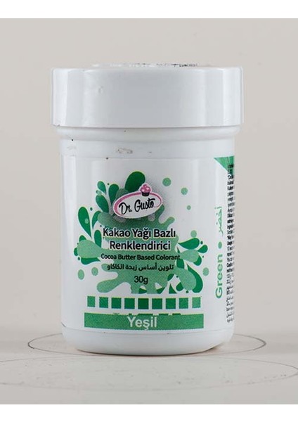 Çikolata Boyası Yeşil 30 gr