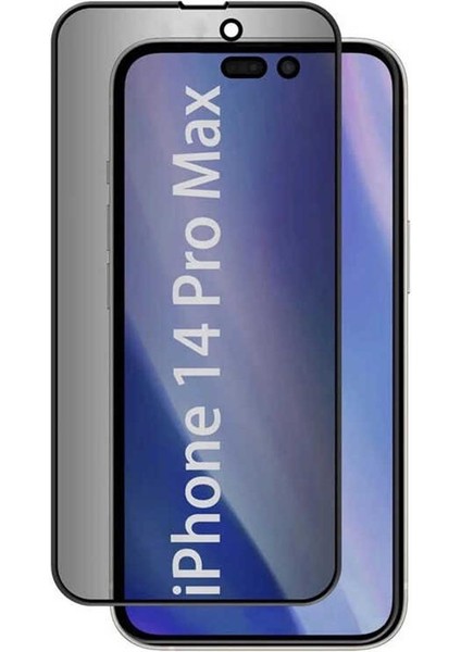 Apple iPhone 14 Pro Max Kor Privacy Cam Ekran Koruyucu