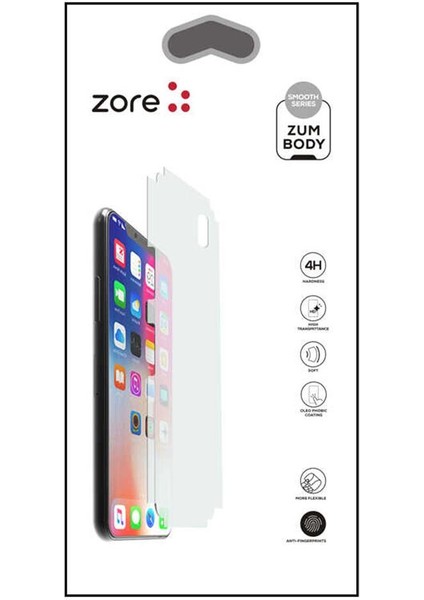 Apple iPhone 14 Pro Max Mat Zum Body Arka Koruyucu